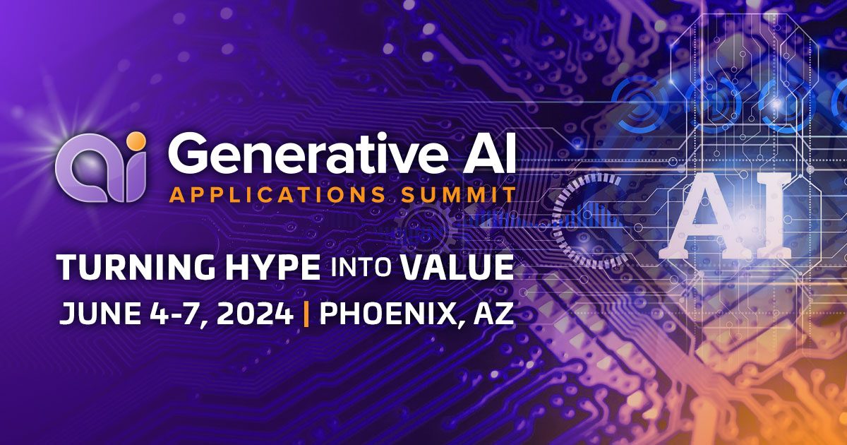 Registration Generative AI Applications Summit